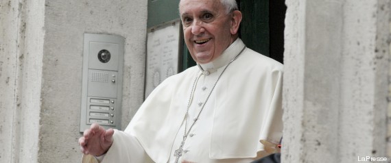 Roma, Papa Francesco saluta i rifugiati politici del Centro Asta