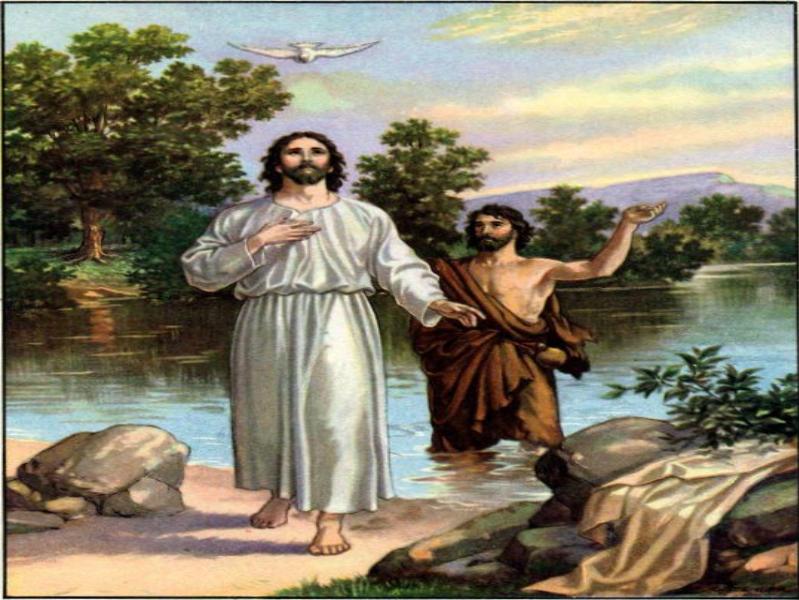Juan bautizo de Jesus Mt 3