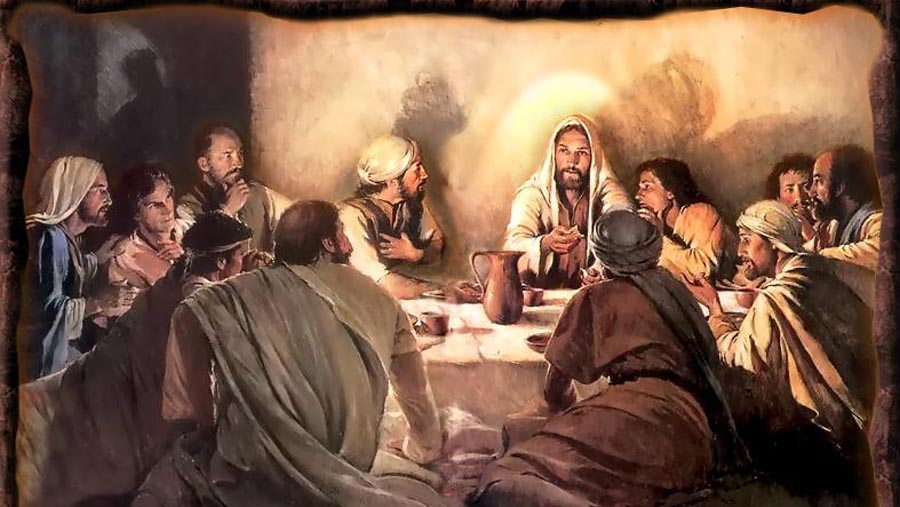 jesus con apostoles