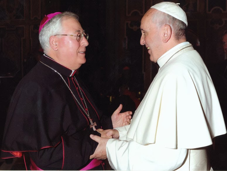 Papa Francisco y Obispo Juan Antonio Reig Pla