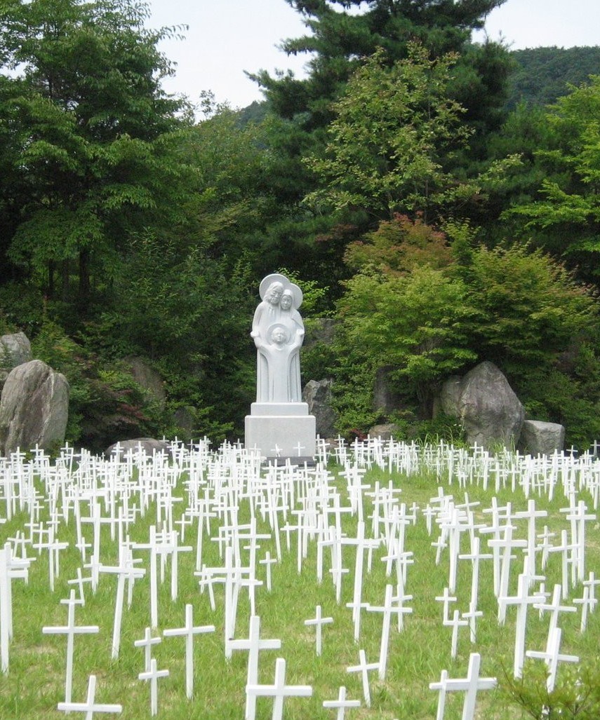 Kkottongnae cementerio niños abortados