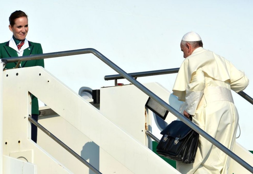 Papa Francisco viaje avión