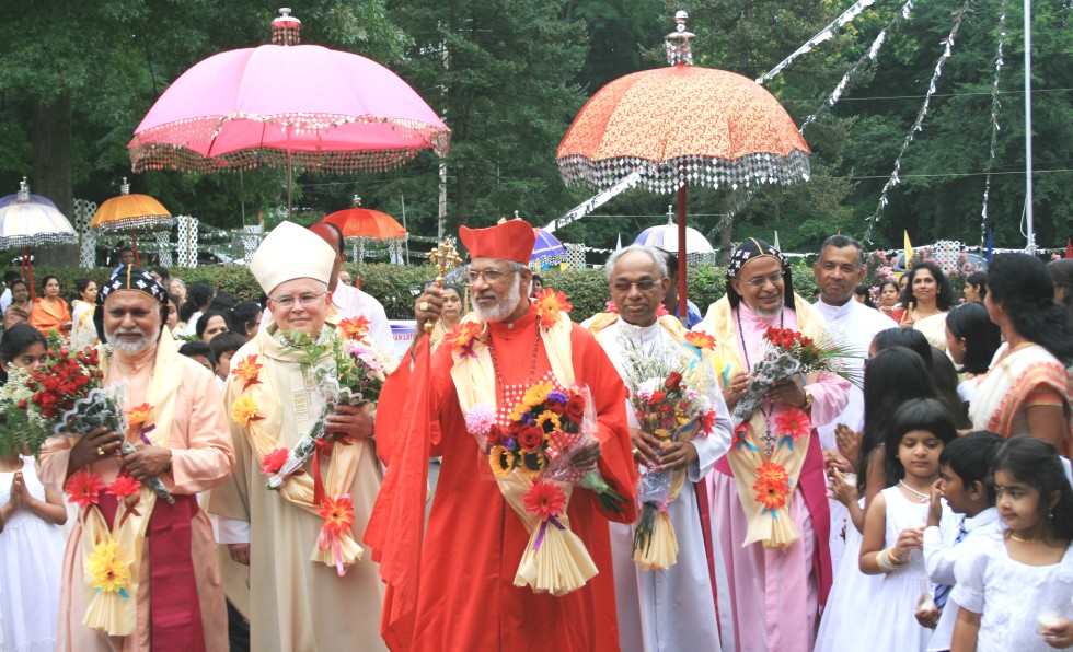 George Alencherry y el pueblo